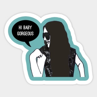 Hi Baby Gorgeous Sticker